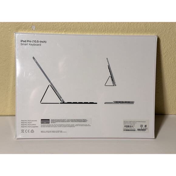 Apple Smart Keyboard for 10.5" iPad Pro and iPad Air mptl2ll/a Black New Sealed - Picture 4 of 5